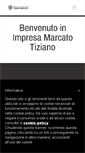 Mobile Screenshot of impresamarcatotiziano.com